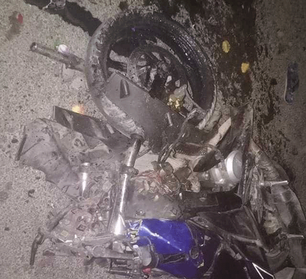बैतडीमा मोटरसाइकल दुर्घटना हुँदा एक जनाको मृत्यु
