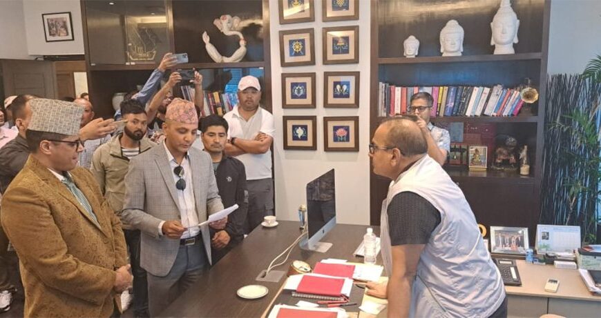 कान्तिपुरका अध्यक्ष कैलाश सिरोहिया पक्राउ