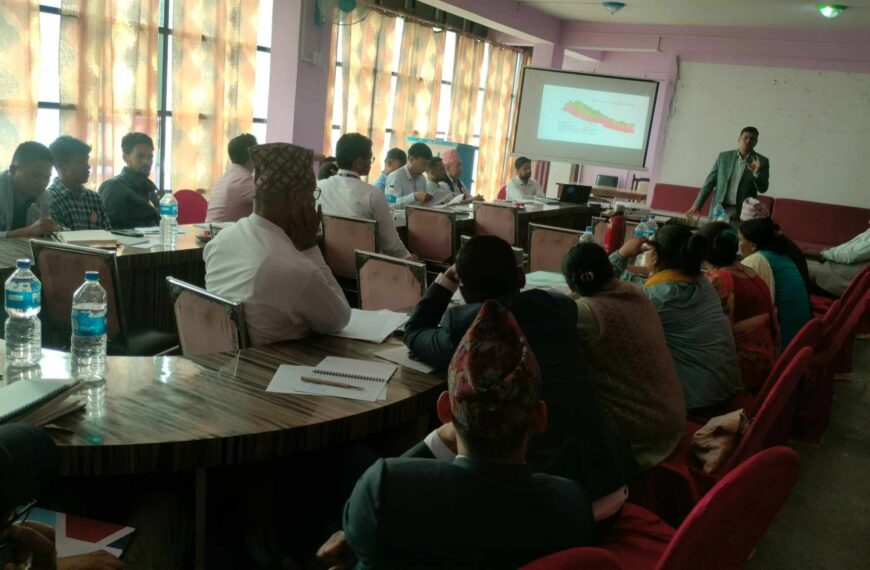 बैतडीमा कालाजार रोग नियन्त्रण सम्वन्धि छलफल तथा प्रशिक्षण