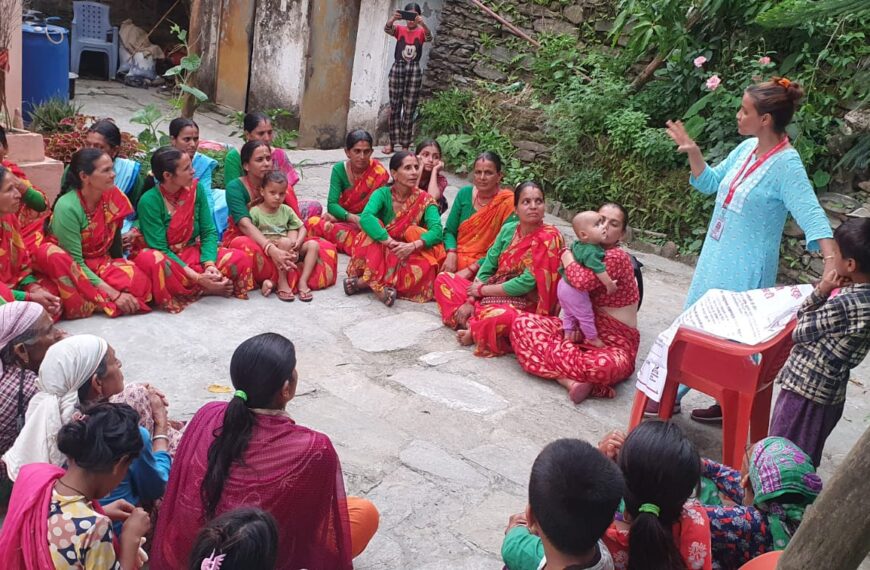 बैतडीमा प्रसव फिस्टुला सम्वन्धि अभिमुखीकरण सम्पन्न