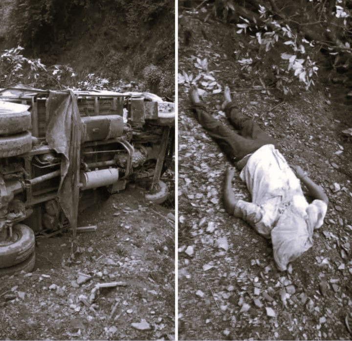 बैतडीको दोगडाकेदारमा भएकाे मिनि ट्रक दुर्घटनामा एकको मृत्यु, दुई घाइते