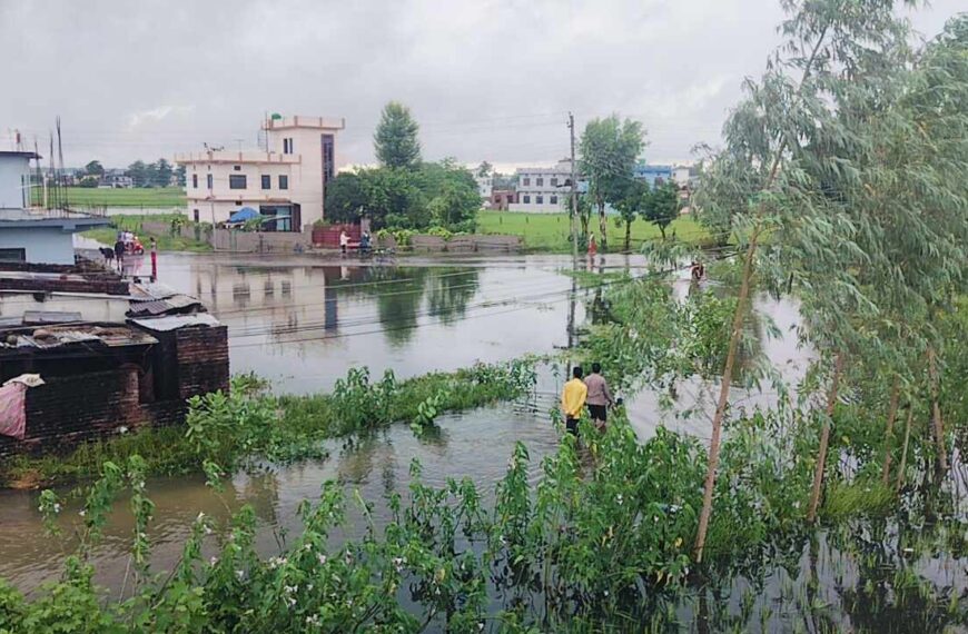 आज पनि सुदूरपश्चिमसहित यी प्रदेशमा भारी वर्षा हुने