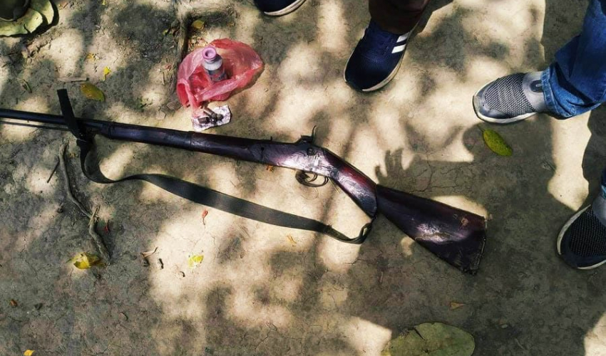 डोटीमा बन्दुकसहित एक जना पक्राउ