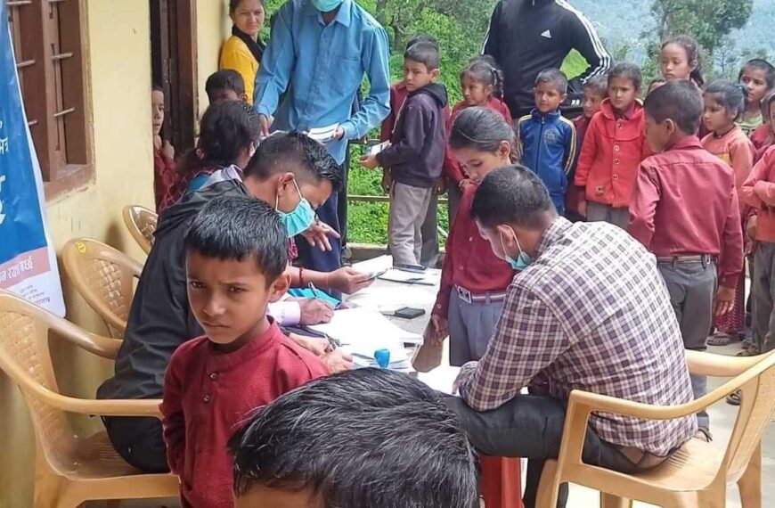 अछाममा कोरोना विरुद्धको खोप अभियान सञ्चालन हुँदै