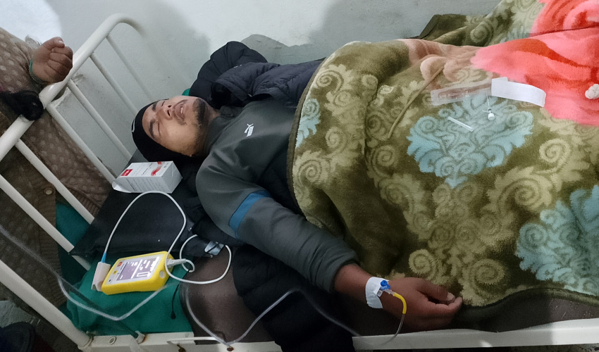 डोटीमा चट्याङ लागेर एक जना घाइते