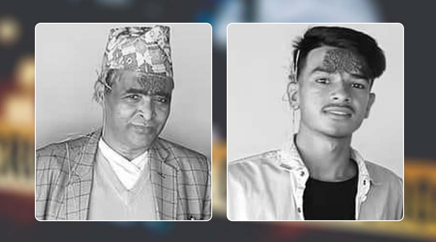 पारिवारिक तनाव भएको भन्दै जेठो छोराले गरे बुवा र भाइको हत्या