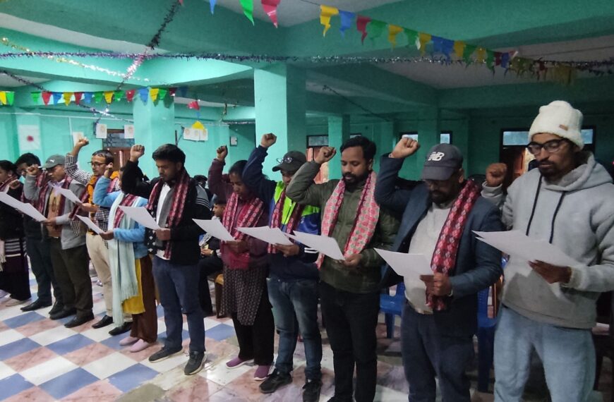 प्रेस चौतारी बैतडीको अध्यक्षमा भट्ट नेतृत्वको ११ सदस्यीय समिति सर्वसम्मत