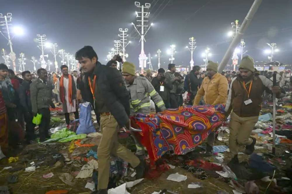 प्रयागराज कुम्भ मेलामा भागदौड मच्चिँदा १० जनाको मृत्यु