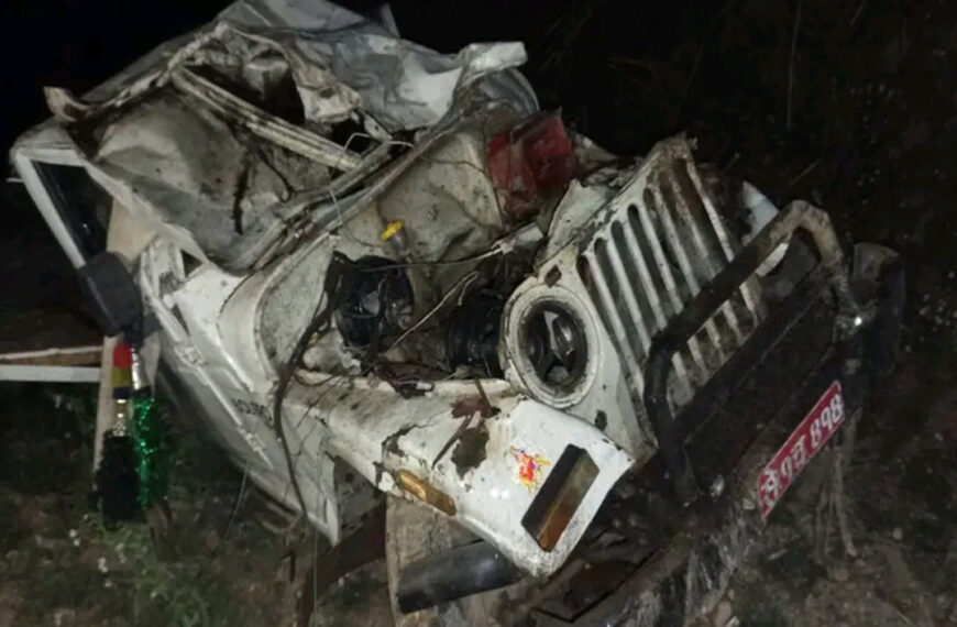 बैतडीमा जिप दुर्घटना