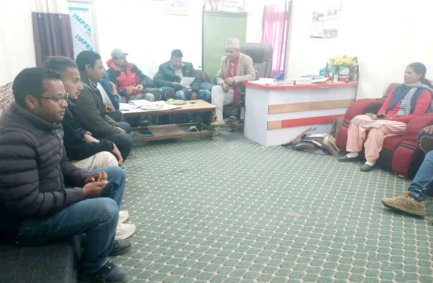 शिवनाथ गाउँपालिकाभरी विद्युत विस्तार गरिने : अध्यक्ष साउँद
