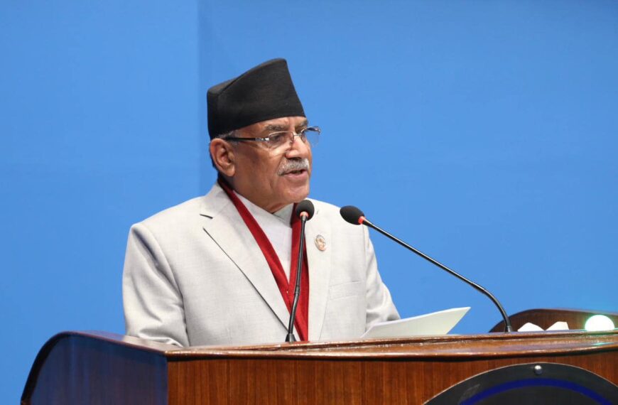 कुलमानबारे प्रधानमन्त्रीको जवाफ चित्त बुझ्दो नभए आन्दोलनमा जान्छौँ – प्रचण्ड