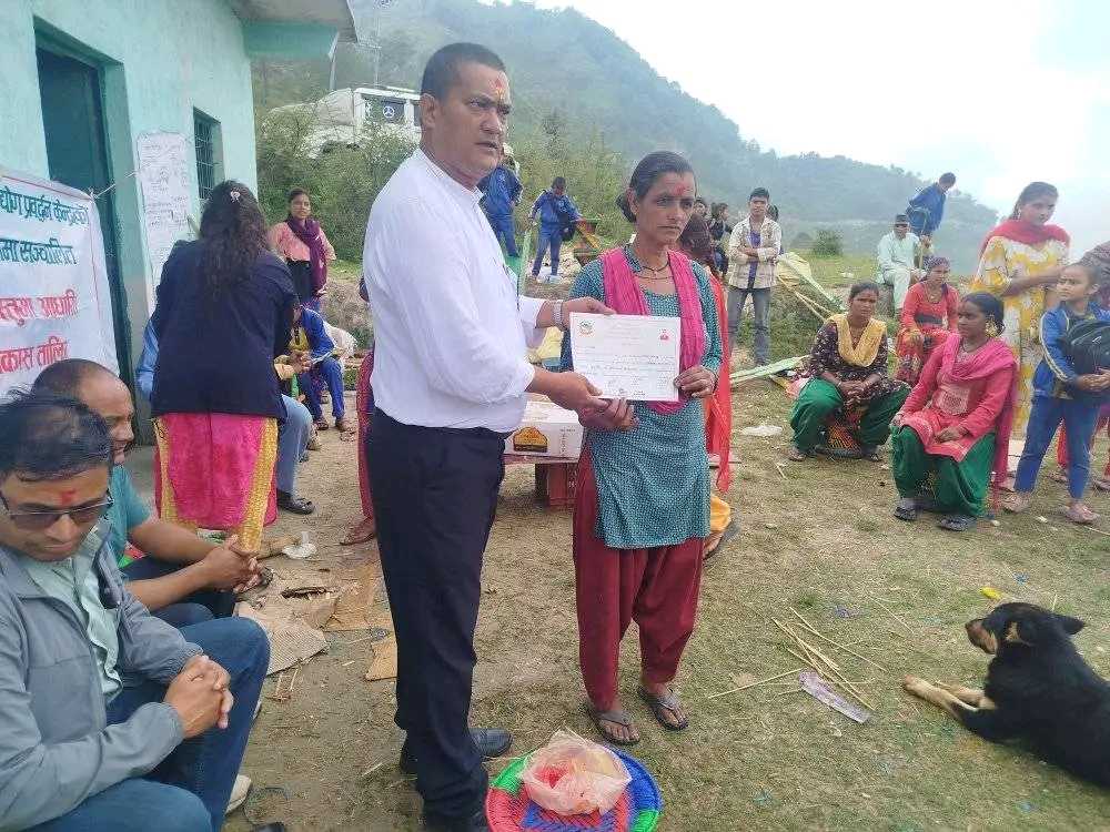 पञ्चेश्वरको ५ र ६ वडामा सिप विकास तालिम सम्पन्न
