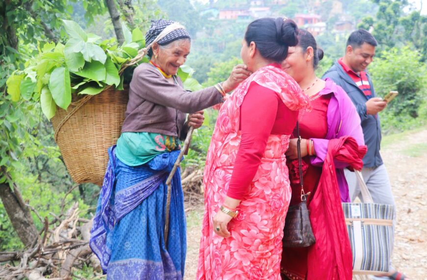 योजना अनुगमनसंगै ग्रामिण क्षेत्रकाे समस्या बुझ्न गाउँ-वस्तीमा उपप्रमुख चन्द