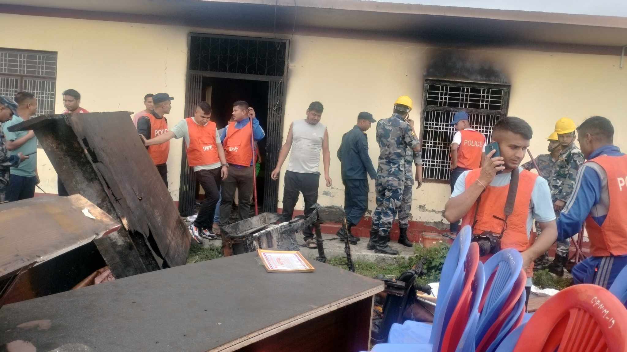 बैतडी माओवादी केन्द्रको पार्टी कार्यालयमा आगजनी