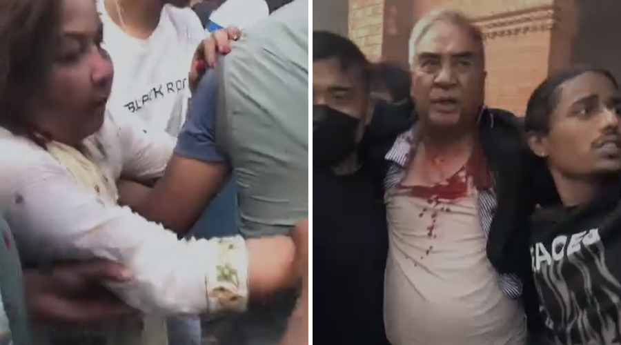 शेरबहादुर देउवा दम्पती कुटिए