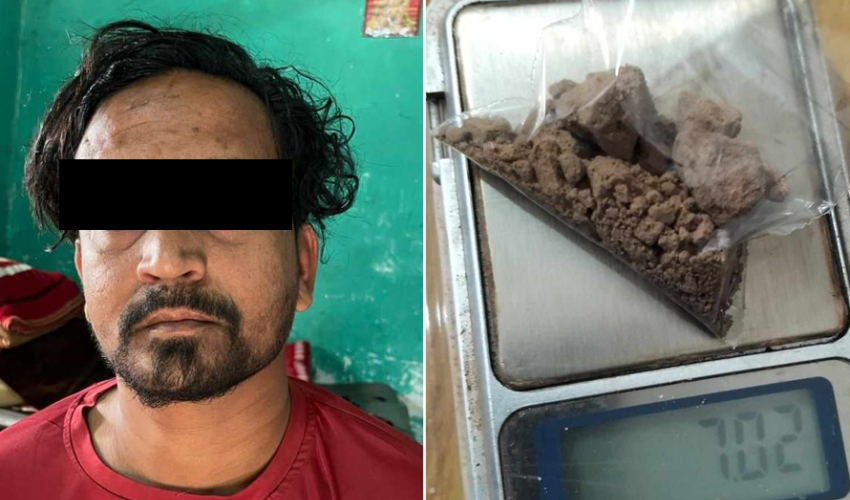 कैलालीमा मलद्वारमा लुकाएको खैरो हेरोइनसहित युवक पक्राउ