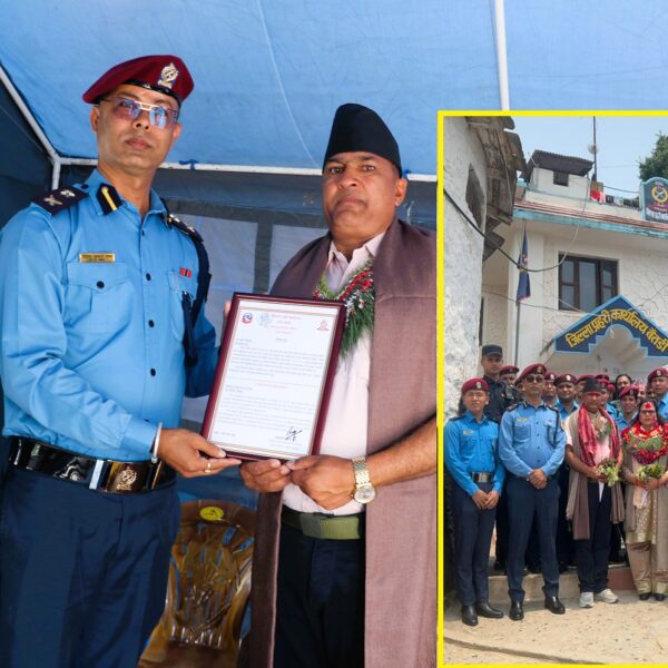 प्रहरी संगठनमा ३० वर्ष विताएका इन्सपेक्टर बडूको विदाई