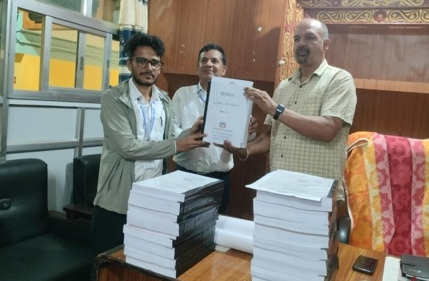 बैतडीमा जग्गा वर्गीकरण गर्नेमा दशरथचन्द नगरपालिका दोस्रो